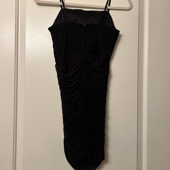 Black Bodycon Mini Dress - Picture 2 of 2